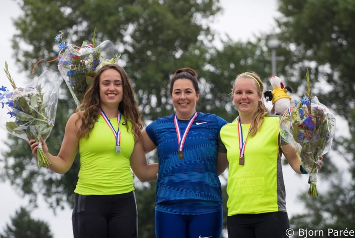 Jessica Schilder wint bronzen plak op het ASICS NK Atletiek Lokale